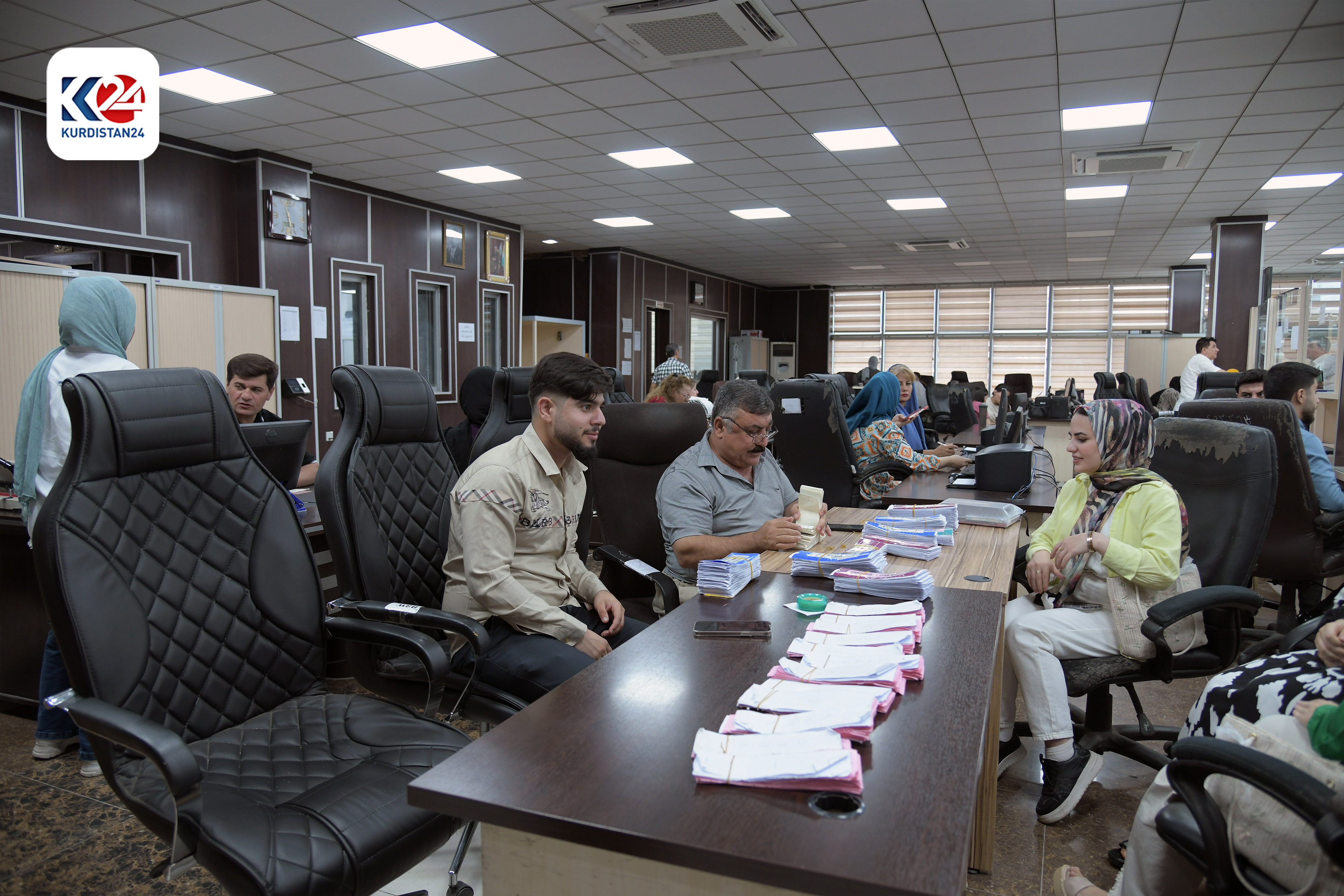  خانەنشینانی هەرێمی کوردستان فۆرمی وەرگرتنی زەوی پڕ دەکەنەوە (وێنە: ئیسلام هیرۆ - کوردستان24)
